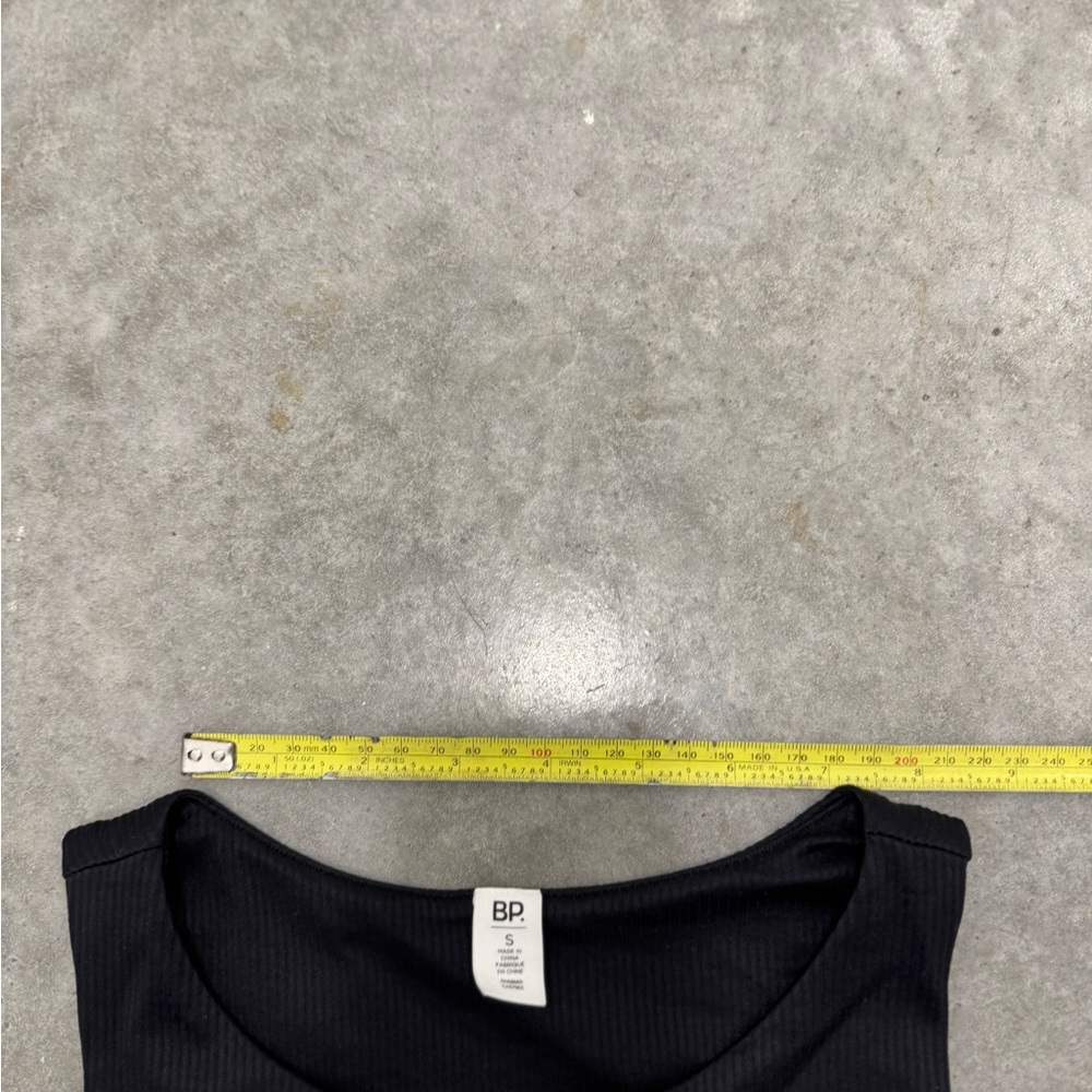 BP Black Ribbed double lined bodysuit - Picture 6 of 9